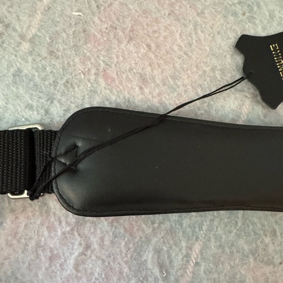 Winn International Leather Bag Replacement Strap Black Pad W/Nylon Straps - Picture 4 of 9